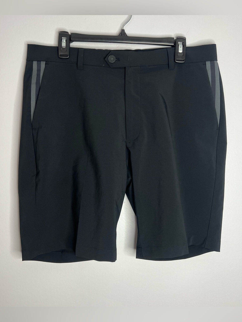 G/fore Maverick Hybrid Golf Shorts Mens 34 Onyx Black Stretch Performance G4